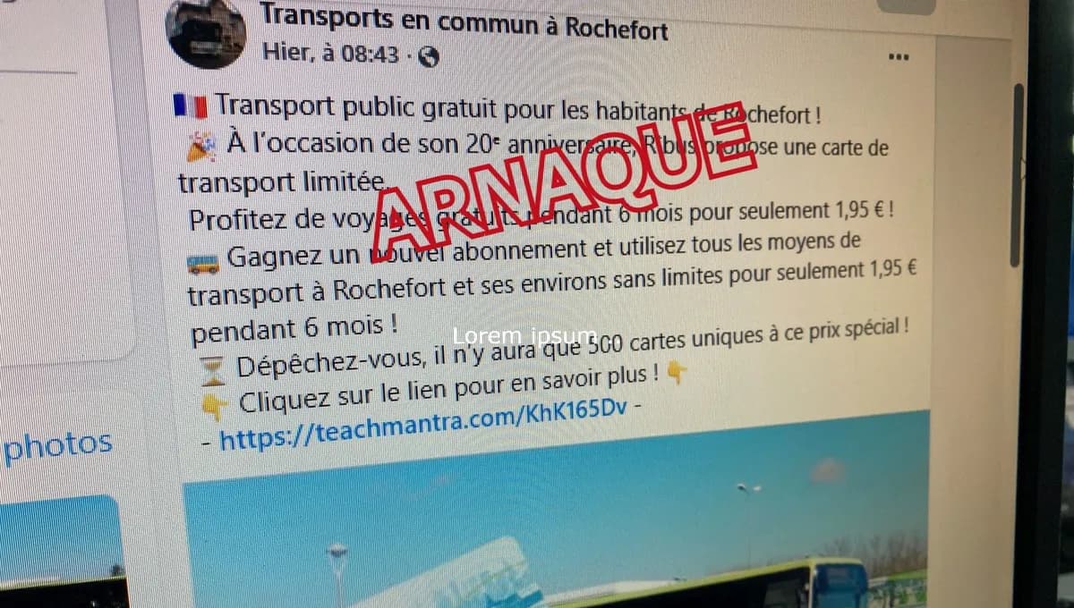 Transports gratuits, données volées : les escrocs roulent en première classe