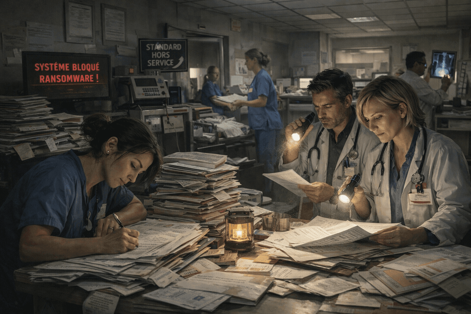 Ce qu'on ne vous dit pas quand un hôpital se fait attaquer.