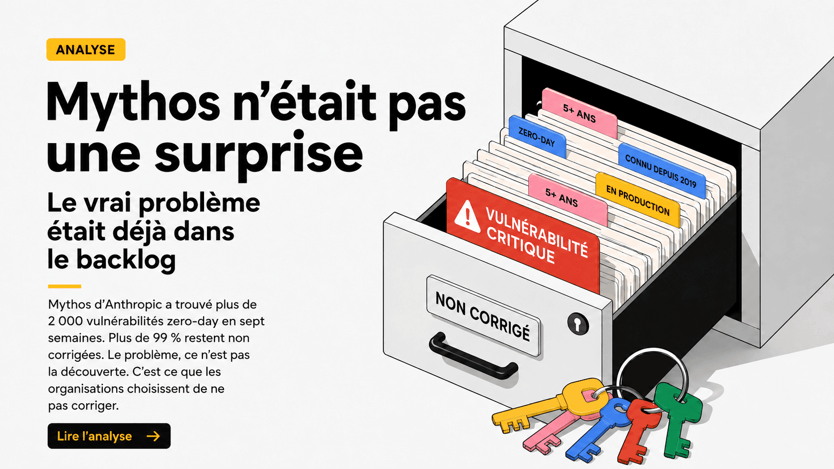 Mythos n'est pas une surprise. Voilà ce que je disais il y a neuf mois.