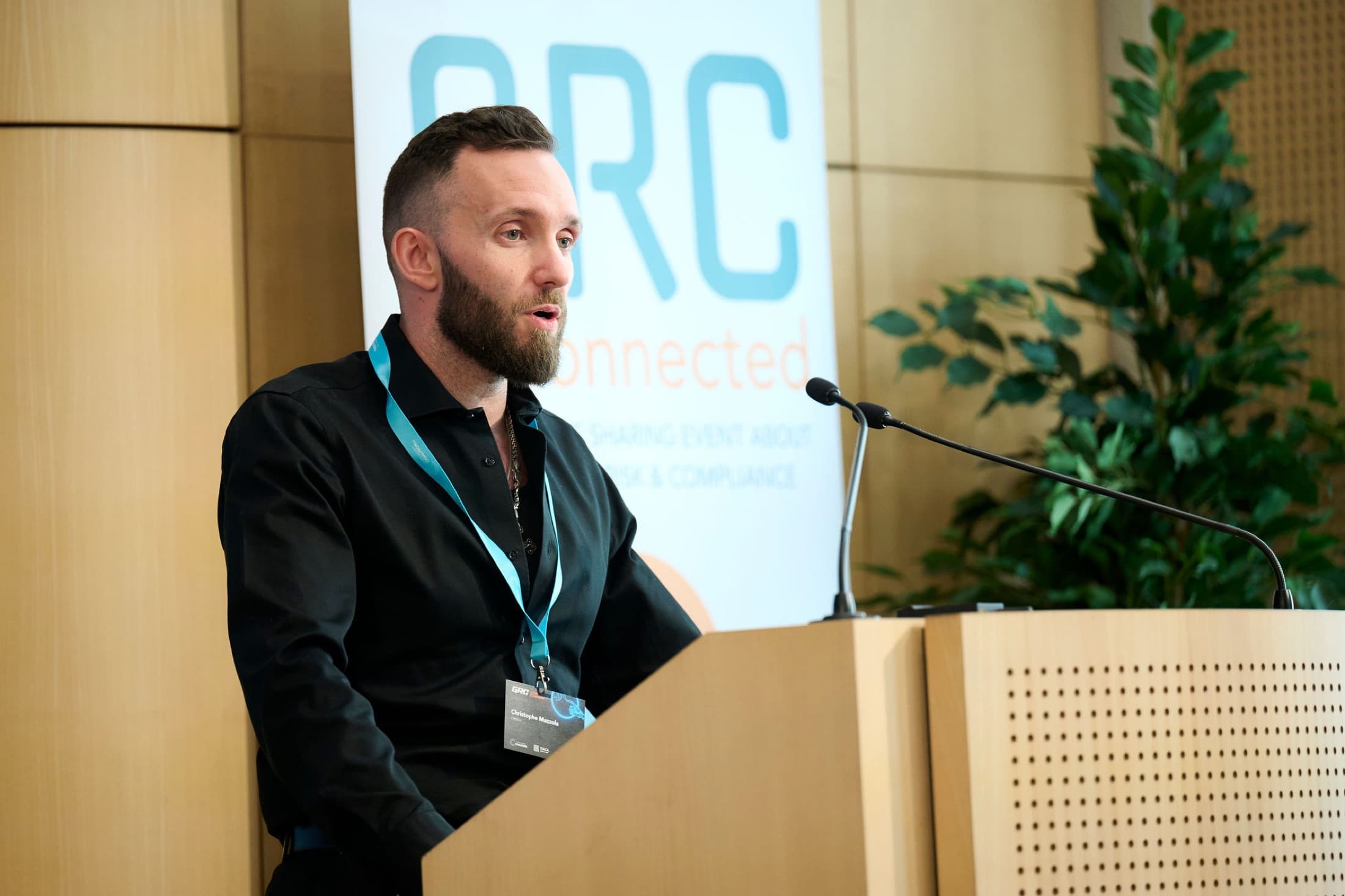 Christophe Mazzola en conférence (GRC Connected)